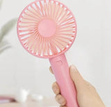Mini Portable USB Rechargeable Hand Held Air Conditioner Cooler Fan