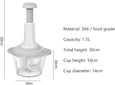 Manual Chopper Hand Operated