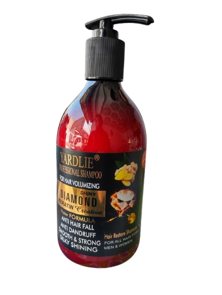 Yardlie Professional Shampoo – Diamond Keratin Creative (For Hair Volumizing)” ✅
