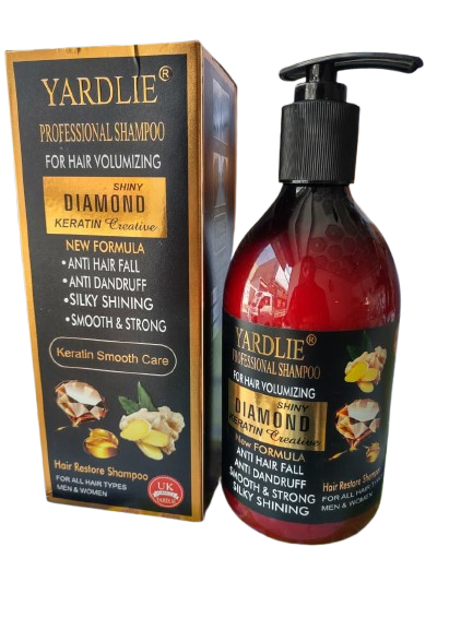 Yardlie Professional Shampoo – Diamond Keratin Creative (For Hair Volumizing)” ✅