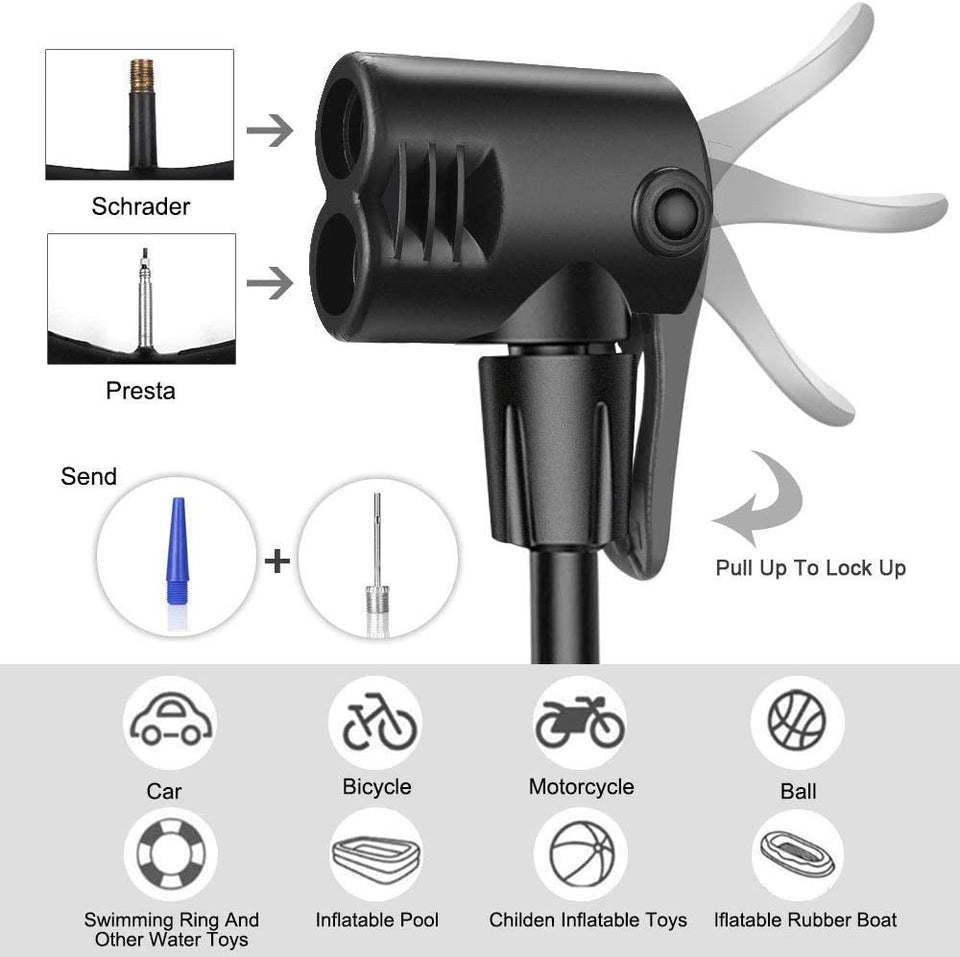 High Pressure Foot Air Pump –