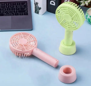 Mini Portable USB Rechargeable Hand Held Air Conditioner Cooler Fan