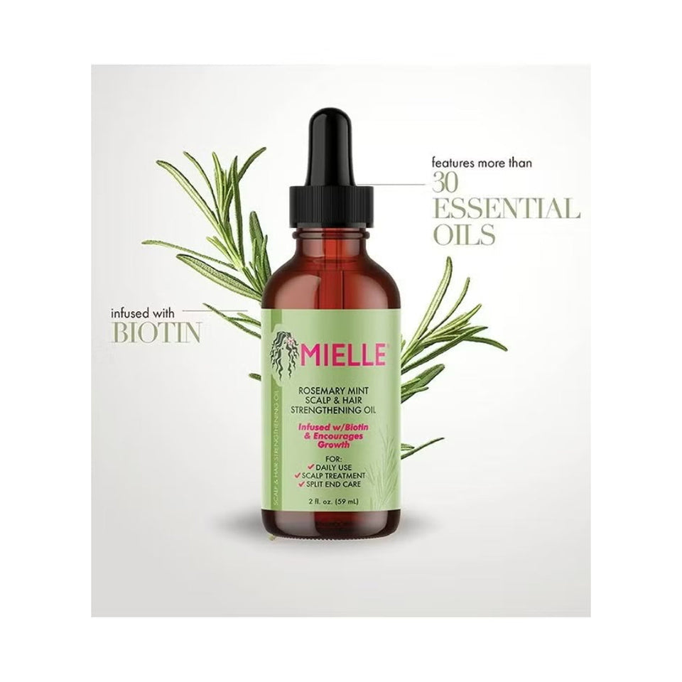 Rosemary Mint Scalp & Hair Strengthening Oil (Original)