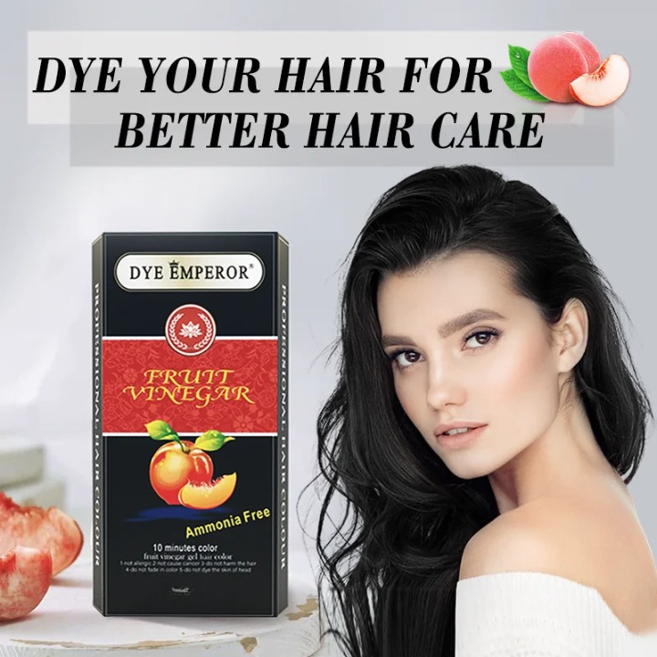 "Shengfa Pro Fruit Essence Hair Color – Natural Shine & Lasting Care"