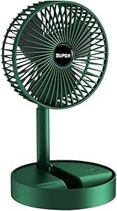 Rechargeable folding fan